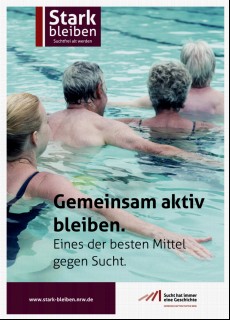 Vorschaubild 1: Gemeinsam aktiv bleiben. eines der besten Mittel gegen Sucht.