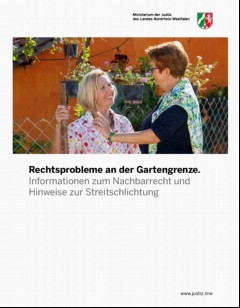 Vorschaubild Vorschaubild 1: Rechtsprobleme an der Gartengrenze.
